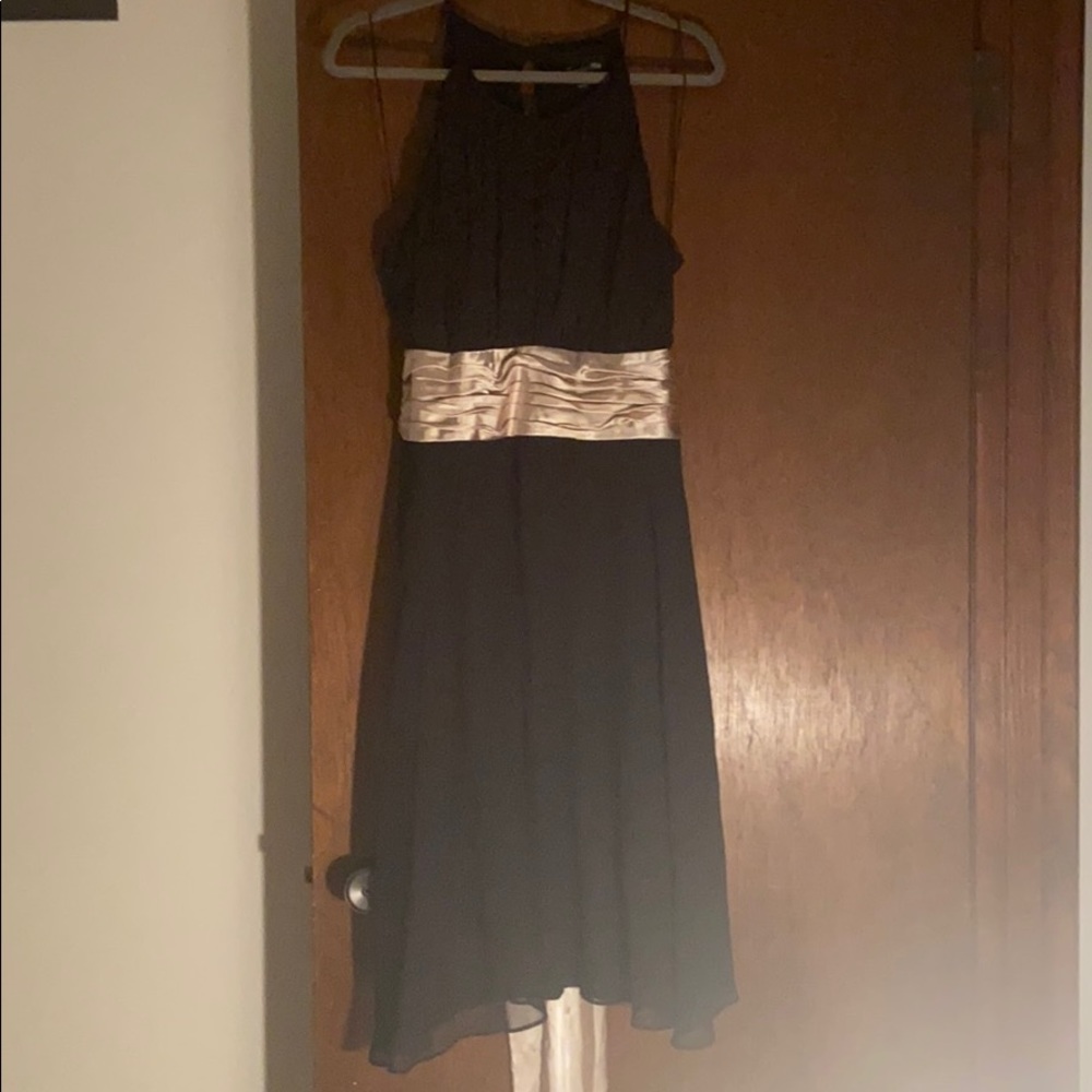 Black Tea Length Dress